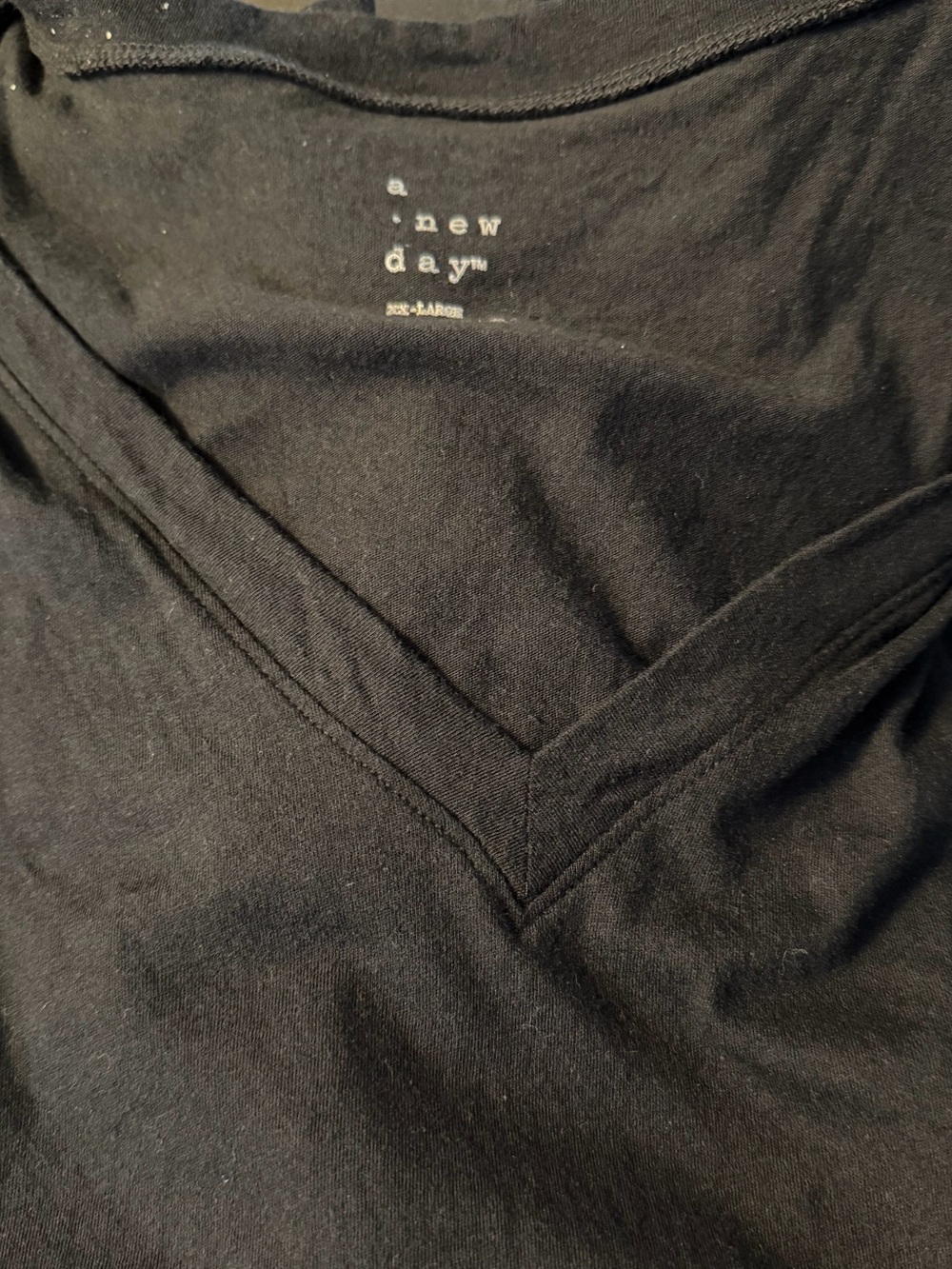 Black Vneck T-shirt